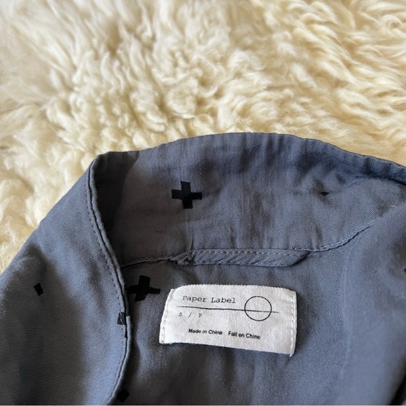 Paper Label Pajama Set Cross Print Small - Picture 8 of 12